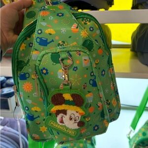 Disney Park 2026 Epcot Flower & Garden Festival Passholder Mickey Sling Backpack